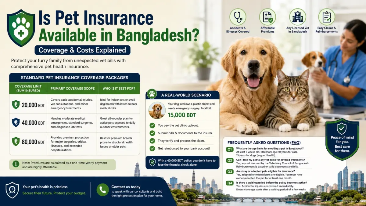 Is Pet Insurance Available in Bangladesh? Coverage & Costs Explained