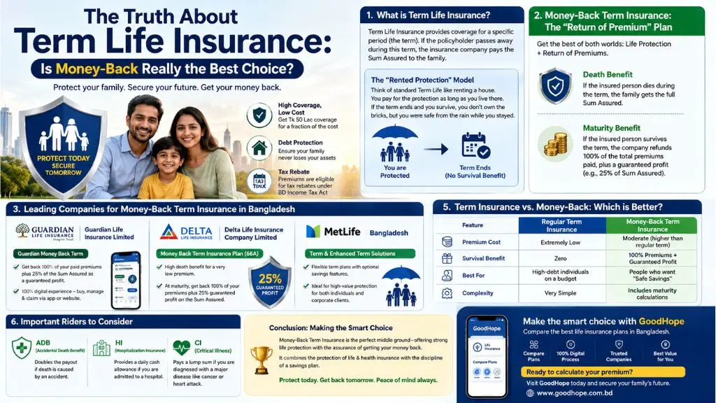 The Truth About Term Life Insurance: Is Money-Back Really the Best Choice?