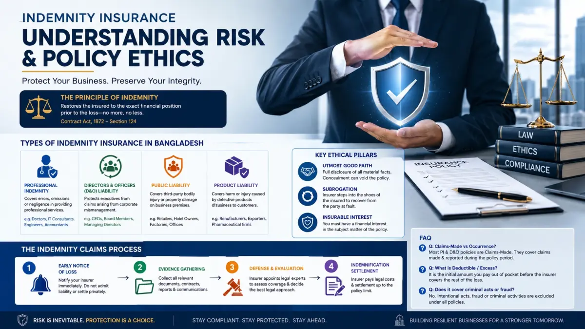 What is Indemnity Insurance? Understanding Risk & Policy Ethics