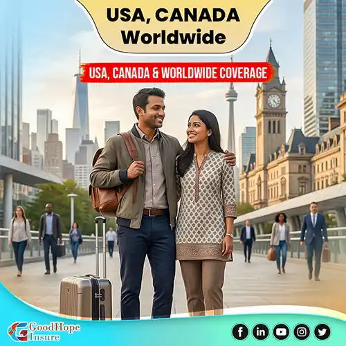 Usa, Canada travel insurance
