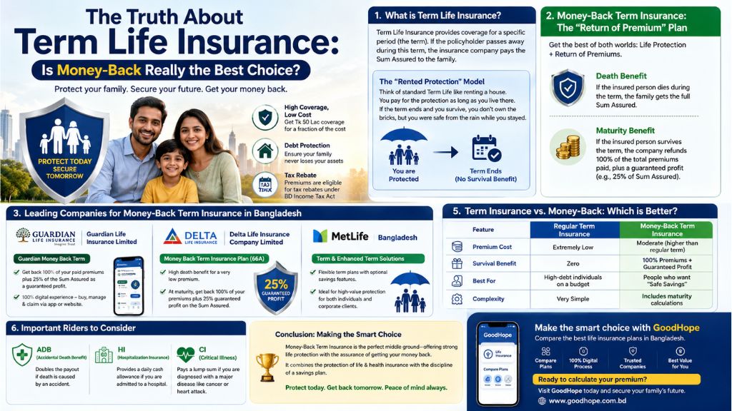 The Truth About Term Life Insurance: Is Money-Back Really the Best Choice?