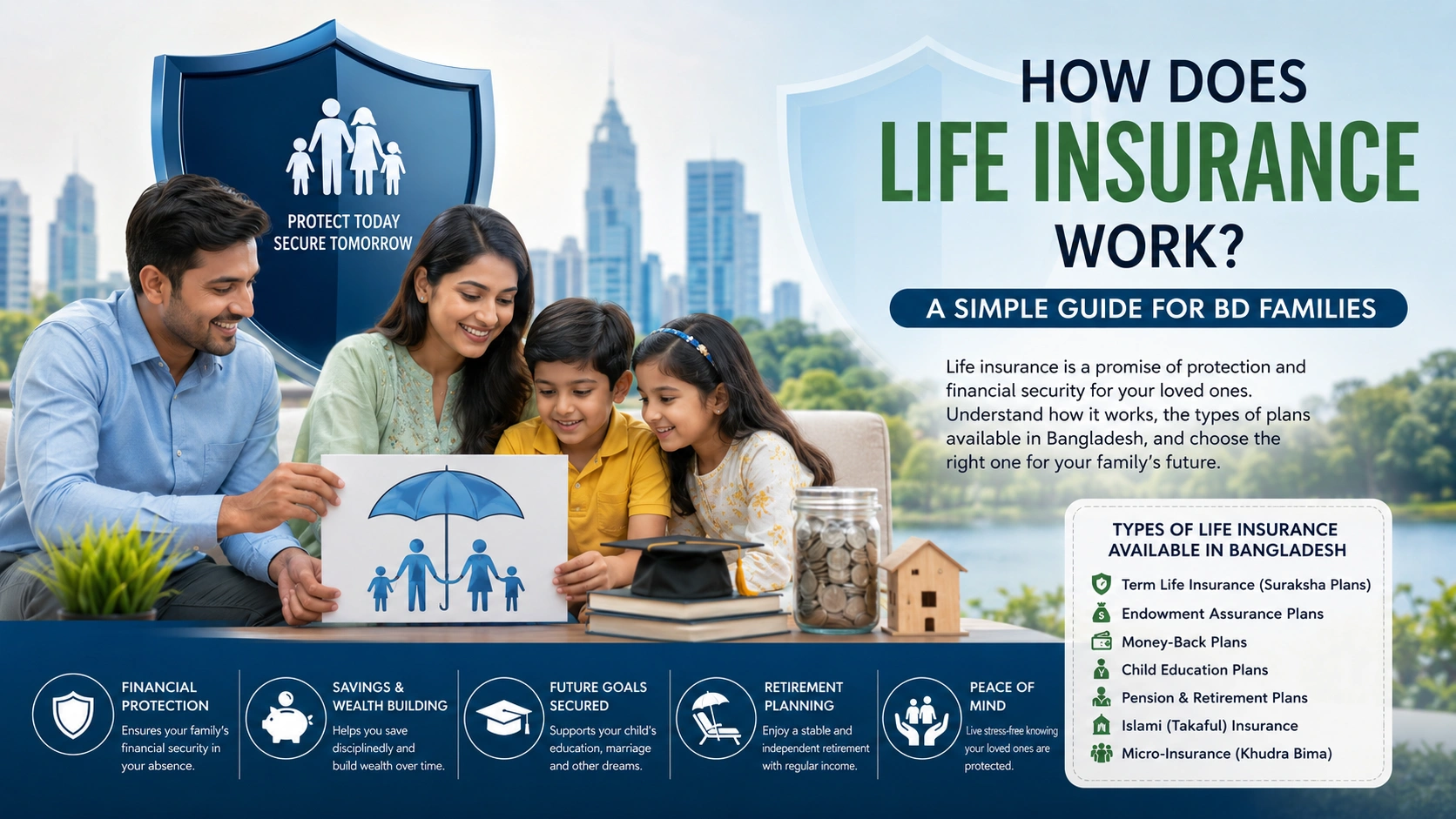 How Does Life Insurance Work? A Simple Guide for BD Families